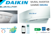 clim-Unité Intérieure DAIKIN Emura-FTXJ25MW